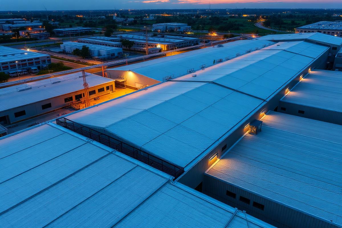 Industrial warehouse electrical retrofit
