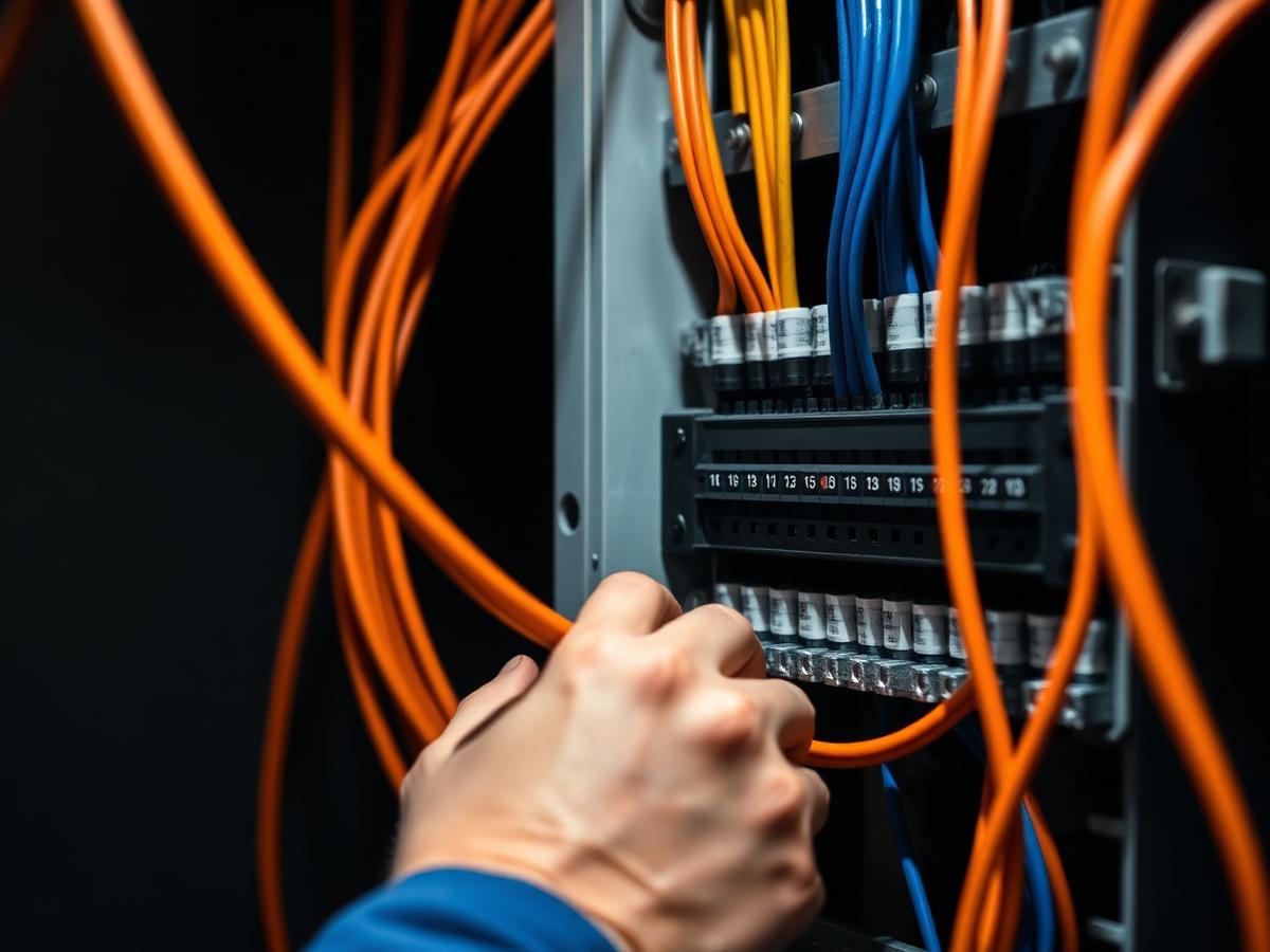 Electrical panel installation